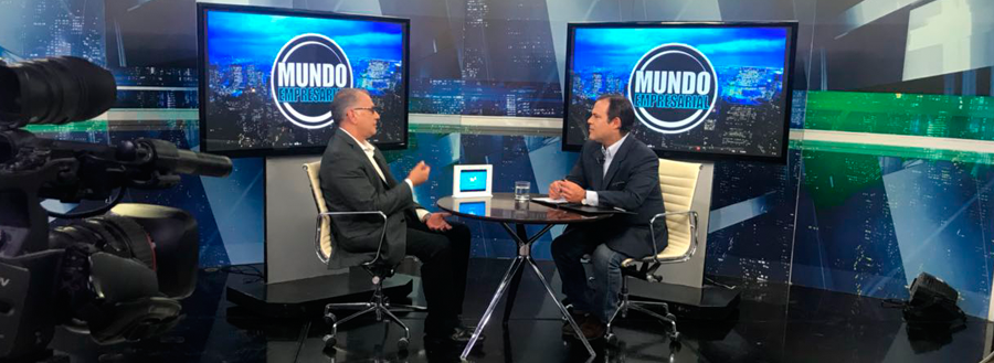 Luis Gamarra Roig invitado en el programa Mundo Empresarial